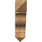 Ekena Millwork Funston Arts & Crafts Rough Sawn Bracket, Western Red Cedar, 6"W x 24"D x 24"H BKT06X24X24FST03RWR - alternate 3
